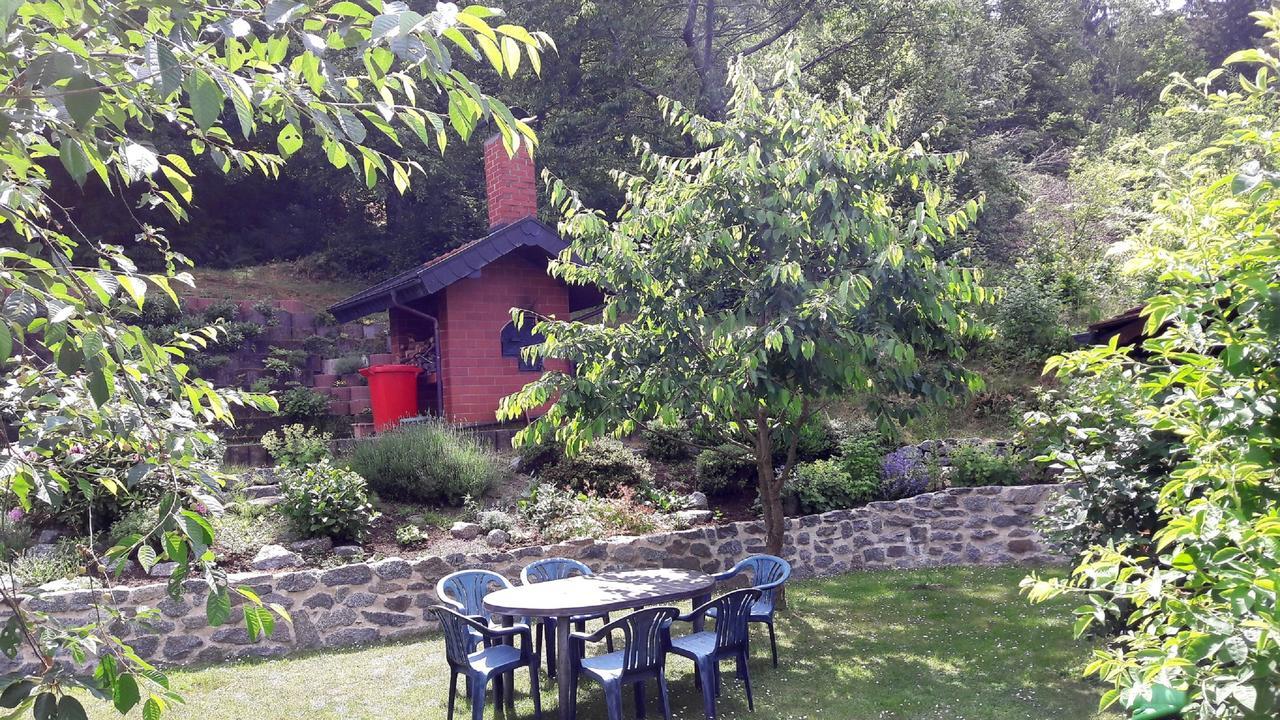 Hotel Garni Berghof Heigenbruecken Exterior foto