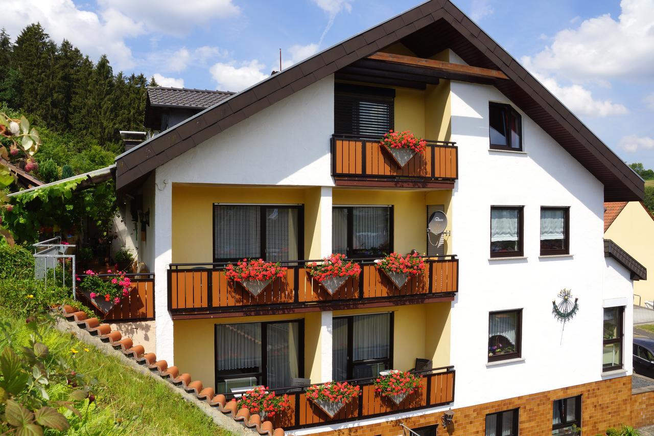 Hotel Garni Berghof Heigenbruecken Exterior foto
